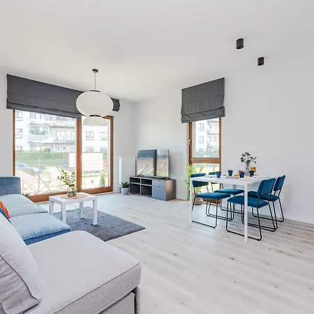 アパート Superapart Herbu Janina 4, Wilanow, Szpital Medicover, Paley, Parking *