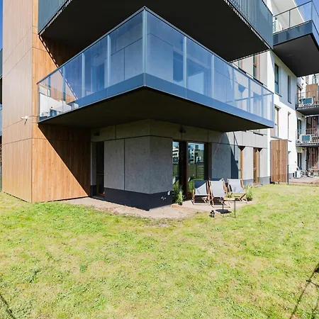 Daire Superapart Herbu Janina 4, Wilanow, Szpital Medicover, Paley, Parking Varşova