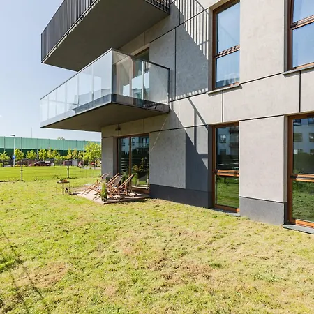 Daire Superapart Herbu Janina 4, Wilanow, Szpital Medicover, Paley, Parking Varşova