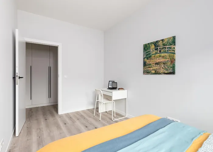 Apartman Superapart Herbu Janina 4, Wilanow, Szpital Medicover, Paley, Parking Varsó