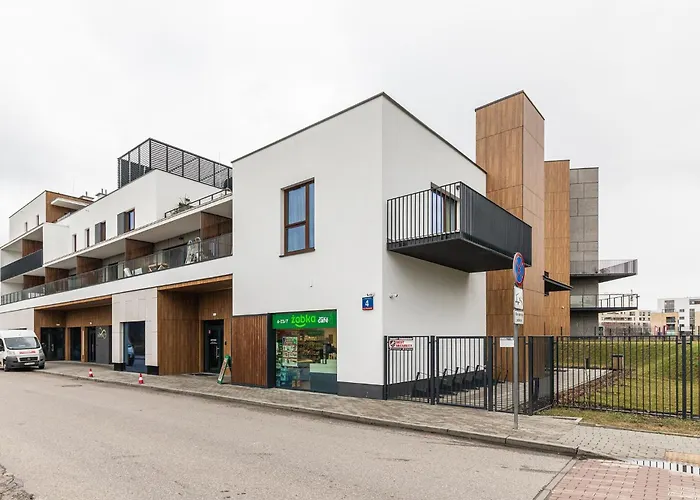 Superapart Herbu Janina 4, Wilanow, Szpital Medicover, Paley, Parking Apartman