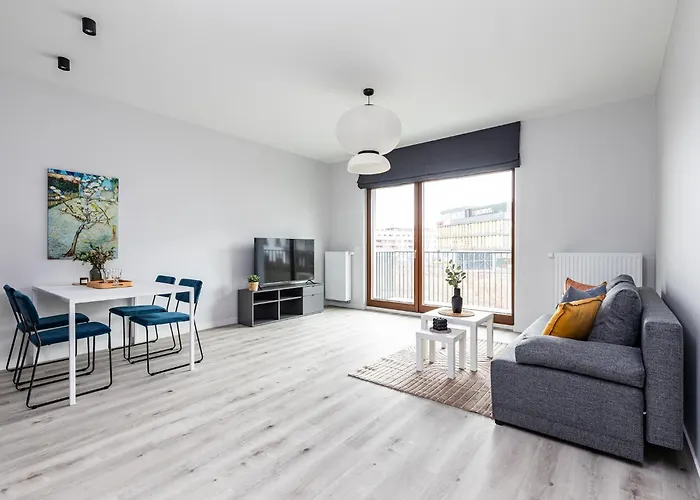 Daire Superapart Herbu Janina 4, Wilanow, Szpital Medicover, Paley, Parking *