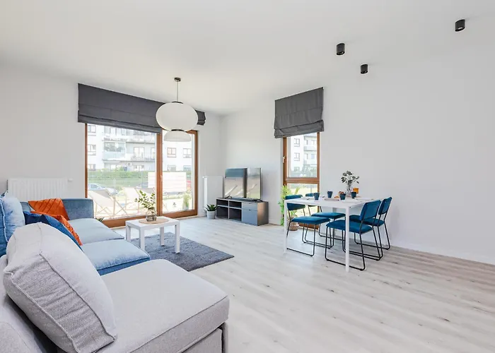 Daire Superapart Herbu Janina 4, Wilanow, Szpital Medicover, Paley, Parking *