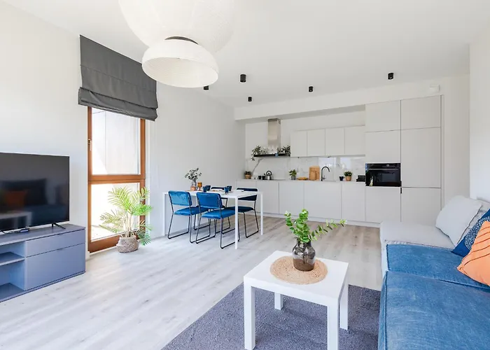 Daire Superapart Herbu Janina 4, Wilanow, Szpital Medicover, Paley, Parking