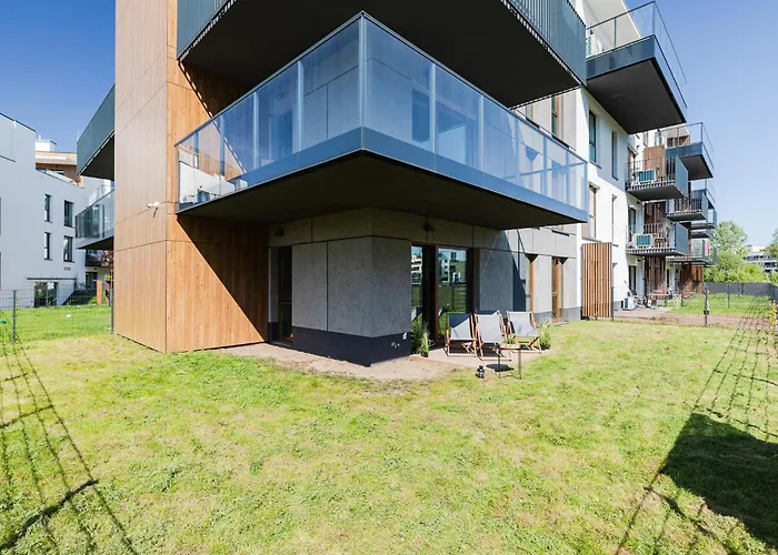 Daire Superapart Herbu Janina 4, Wilanow, Szpital Medicover, Paley, Parking Varşova